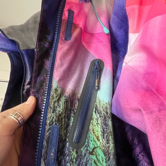 Roxy Multicolored Ski Jacket with DryFlight Technology - Picture 7 of 9